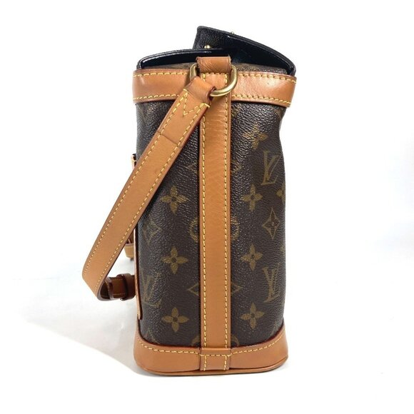 LOUIS VUITTON Brown Monogram Leather Shoulder Bag - Picture 3 of 16